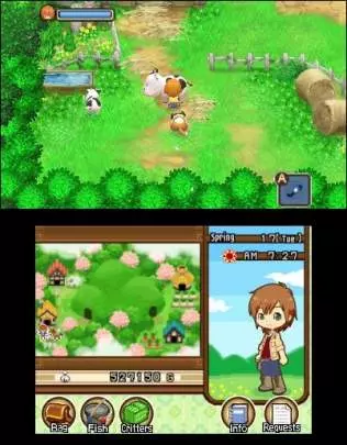 Harvest Moon: The Tale of Two Worlds