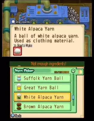 Harvest Moon Tale of Two Towns - 3DS