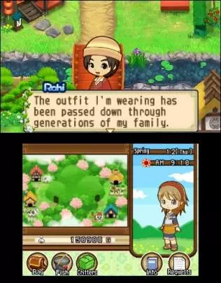 Harvest Moon: The Tale of Two Worlds