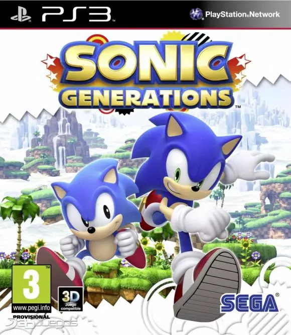 Carátula de Sonic Generations