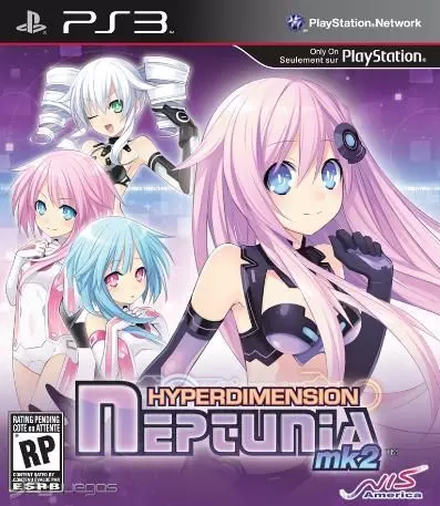 Carátula de Hyperdimension Neptunia mk-II