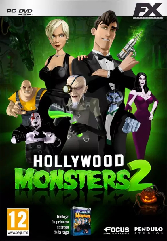 Carátula de Hollywood Monsters 2