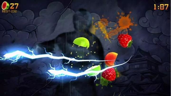 Fruit Ninja Kinect