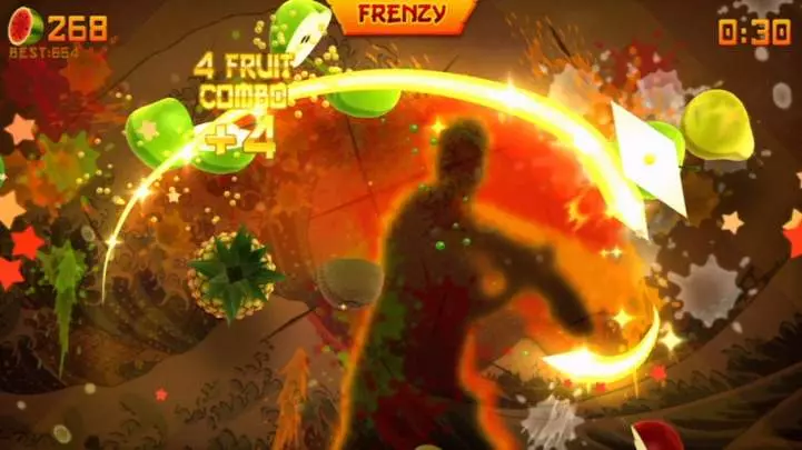 Fruit Ninja Kinect - Xbox 360