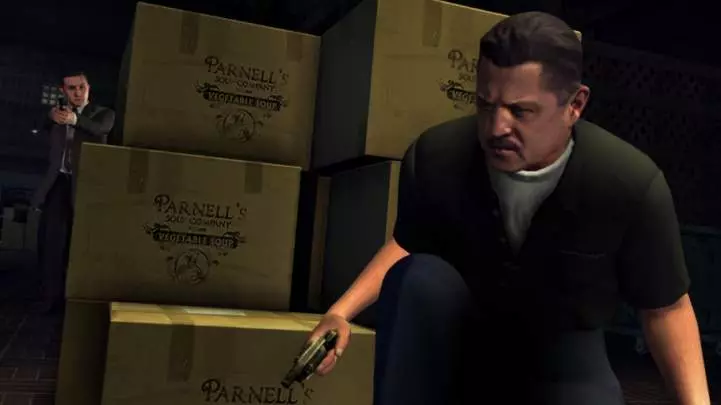 L.A. Noire Un montón de hierba