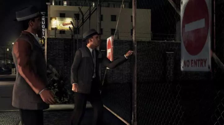 L.A. Noire Un montón de hierba