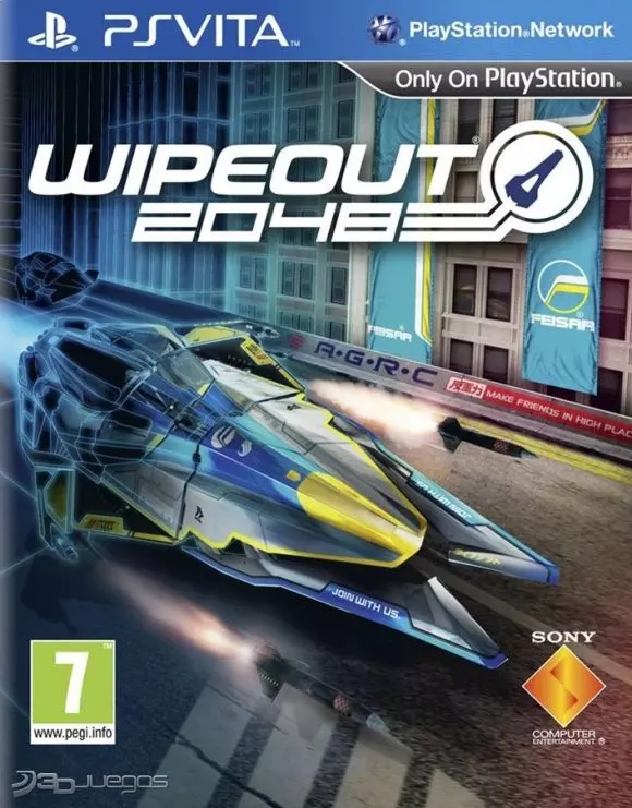 Carátula de WipEout 2048