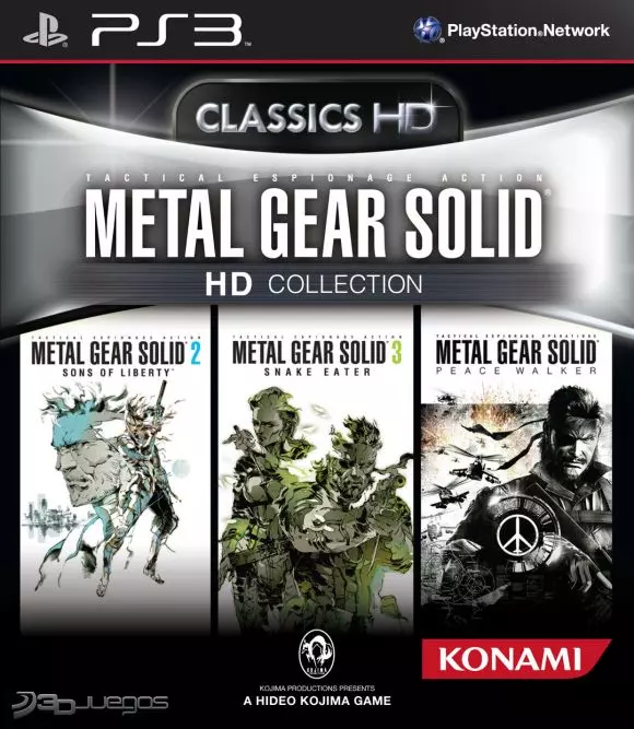 Carátula de Metal Gear Solid HD Collection