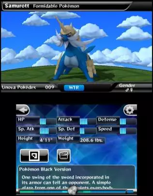 Pokédex 3D - 3DS