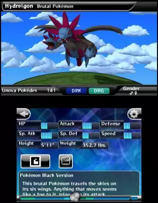 Pokédex 3D - 3DS