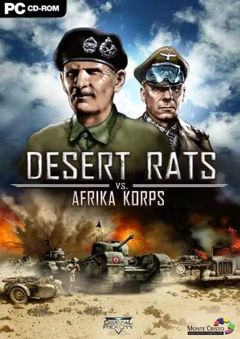 Carátula de Desert Rats vs. Afrika Korps