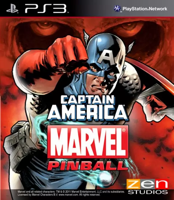 Carátula de Pinball FX 2: Captain America