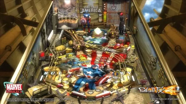 Pinball FX 2 Captain America