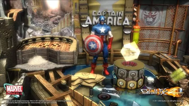 Pinball FX 2: Captain America