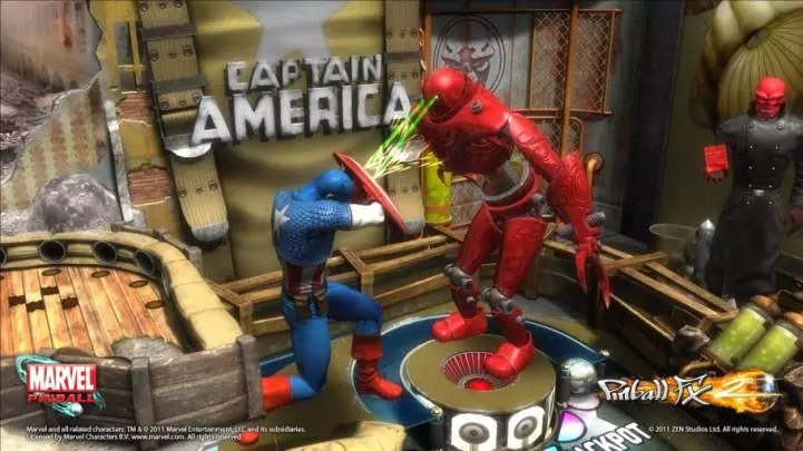 Pinball FX 2: Captain America