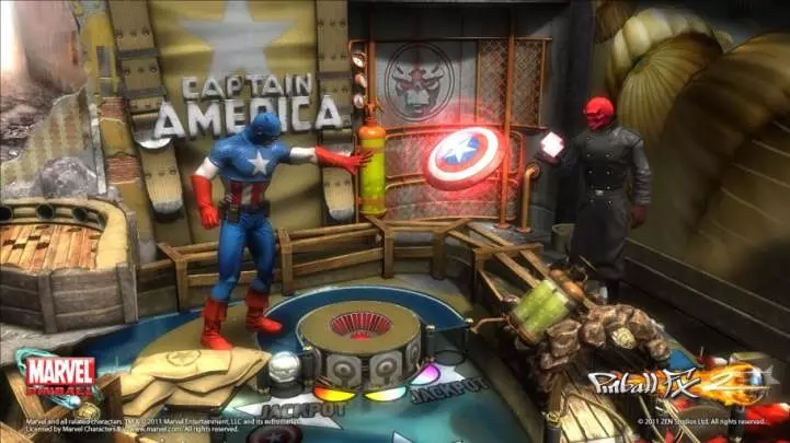 Pinball FX 2 Captain America