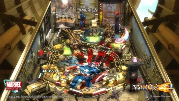 Pinball FX 2 Captain America