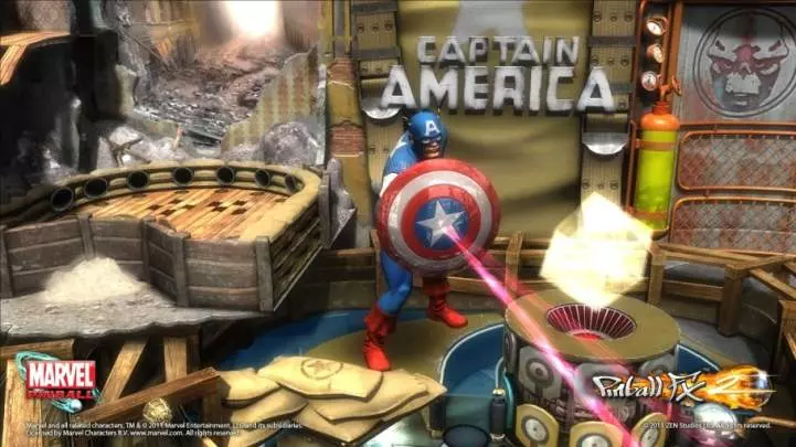 Pinball FX 2: Captain America