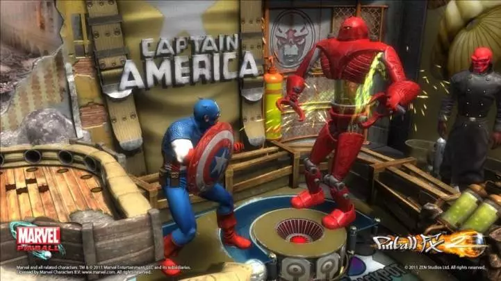 Pinball FX 2 Captain America
