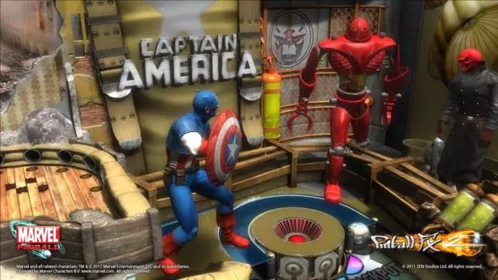 Pinball FX 2: Captain America