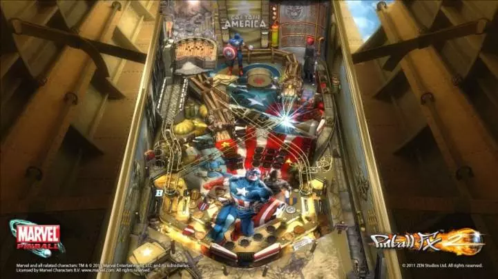 Pinball FX 2 Captain America