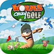 Carátula de Worms Crazy Golf - iOS