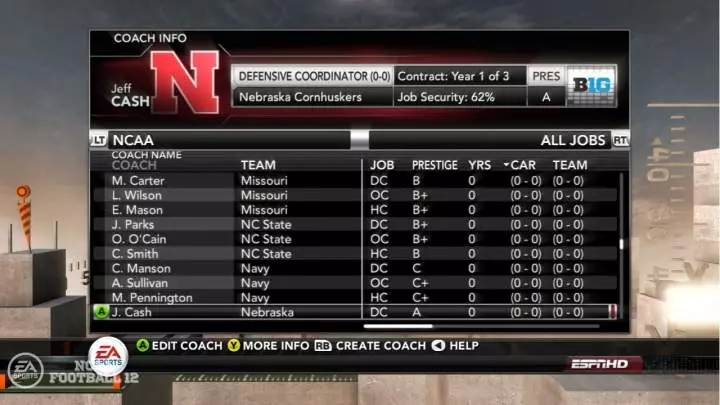 NCAA Football 12