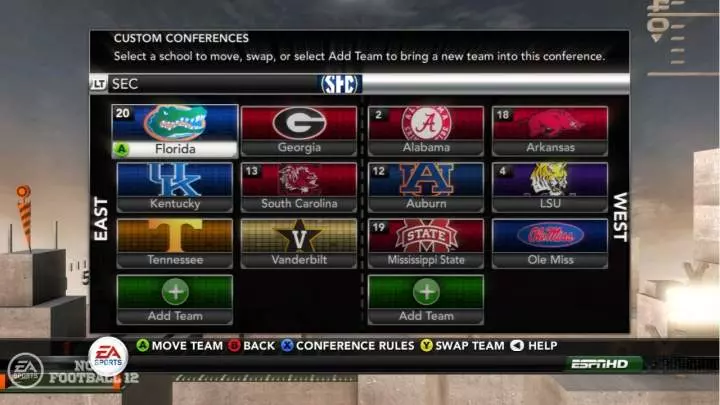 NCAA Football 12