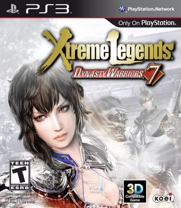 Carátula de Dynasty Warriors 7 Xtreme Legends