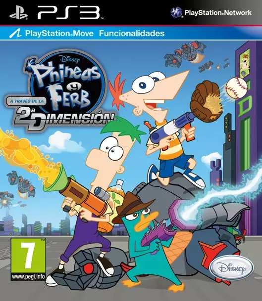 Carátula de Phineas y Ferb