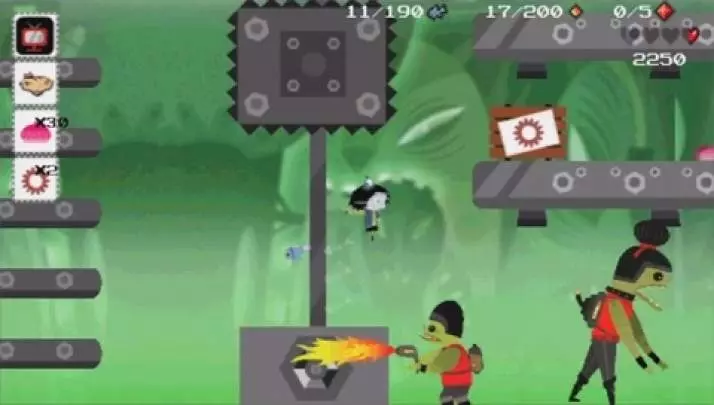 The Adventures of Scarygirl - PSP