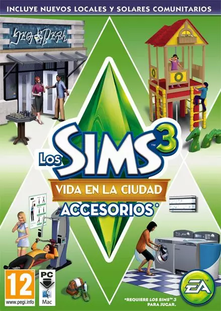 Carátula de Los Sims 3: Vida en la Ciudad