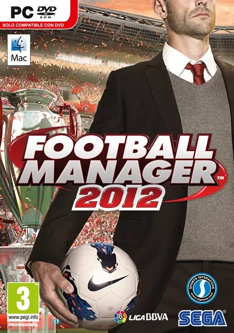 Carátula de Football manager 2012