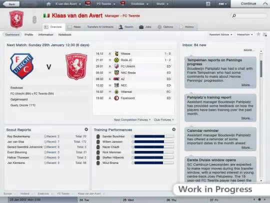 Football manager 2012