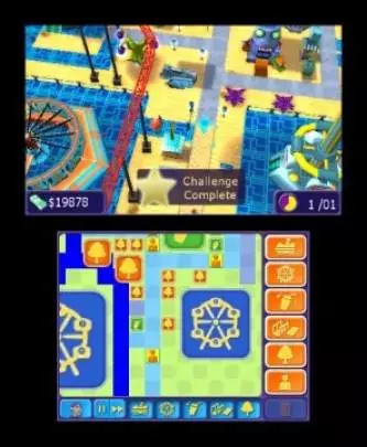 RollerCoaster Tycoon 3D - 3DS