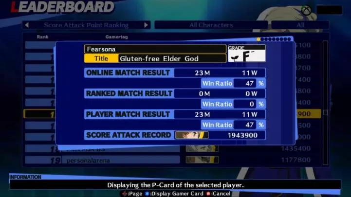 Persona 4 Arena - Xbox 360