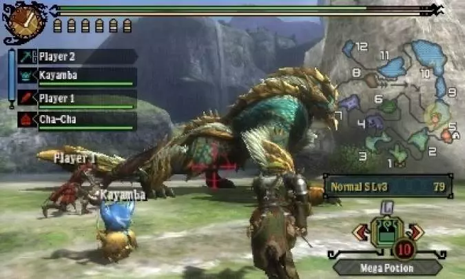 Monster Hunter 3 Ultimate - 3DS