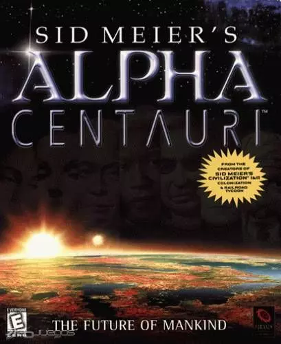 Carátula de Sid Meier's Alpha Centauri
