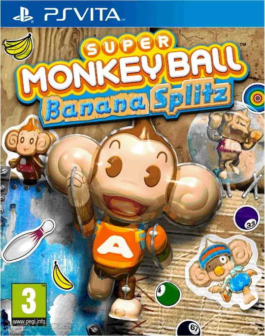 Carátula de Super Monkey Ball: Banana Splitz