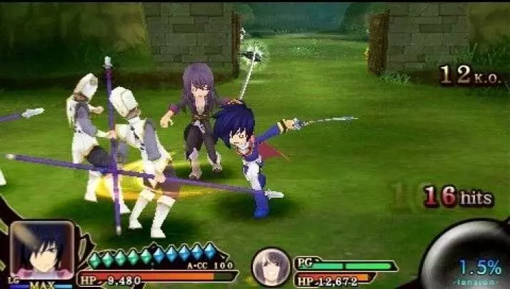 Tales of the Heroes Twin Brave - PSP