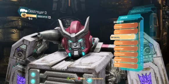 Transformers La Caída de Cybertron Xbox 360