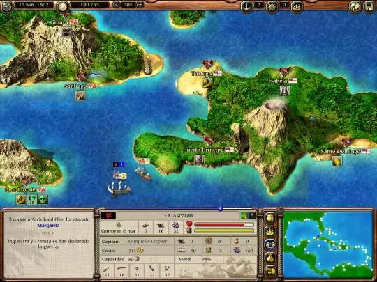 Port Royale 2 Imperio y Piratas - PC