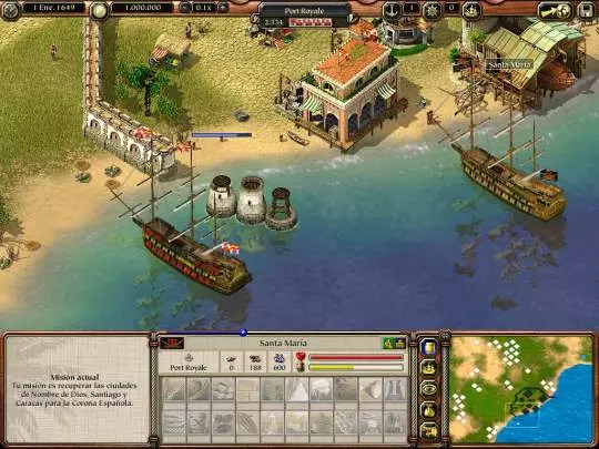 Port Royale 2 Imperio y Piratas - PC