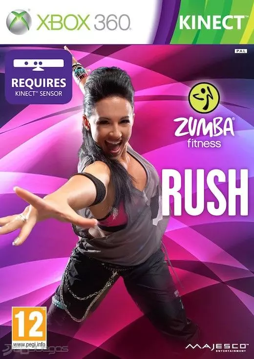 Carátula de Zumba Fitness Rush