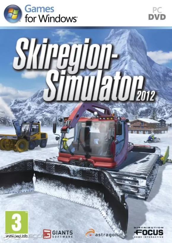 Carátula de Ski Region Simulator 2012