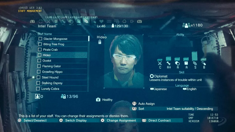 Metal Gear Solid 5 Xbox One
