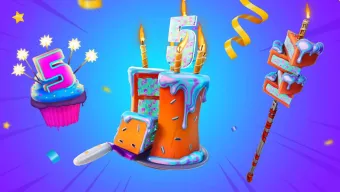 La nueva sorpresa de Fortnite no es un personaje, son tartas: así celebrará su quinto cumpleaños