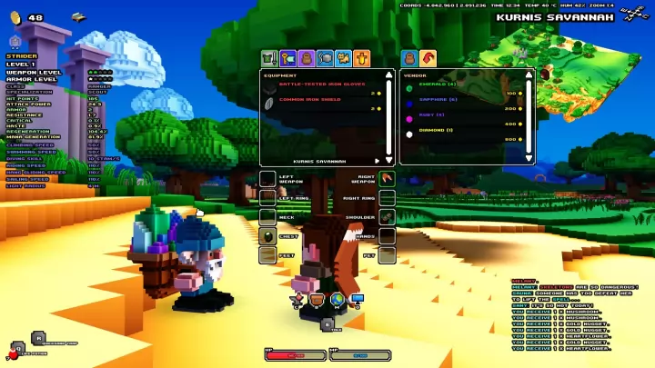 Cube World First Quests