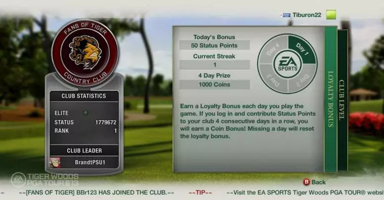 Tiger Woods PGA Tour 13