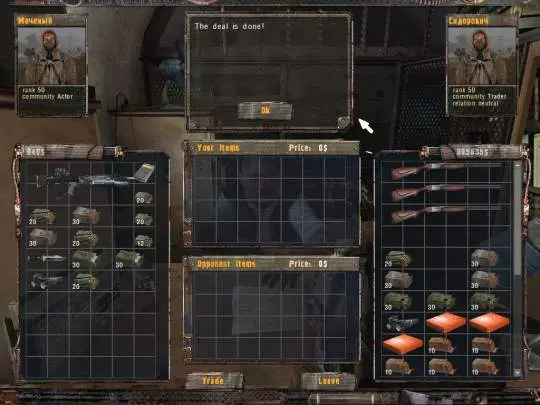 STALKER Shadow of Chernobyl